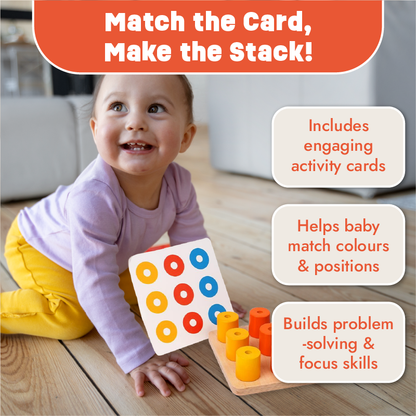 Stack and Sort - Peg Board