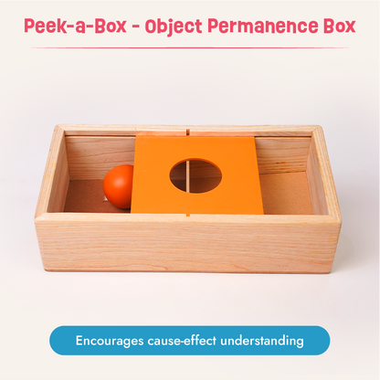 Peek-a-box – Object Permanence Box