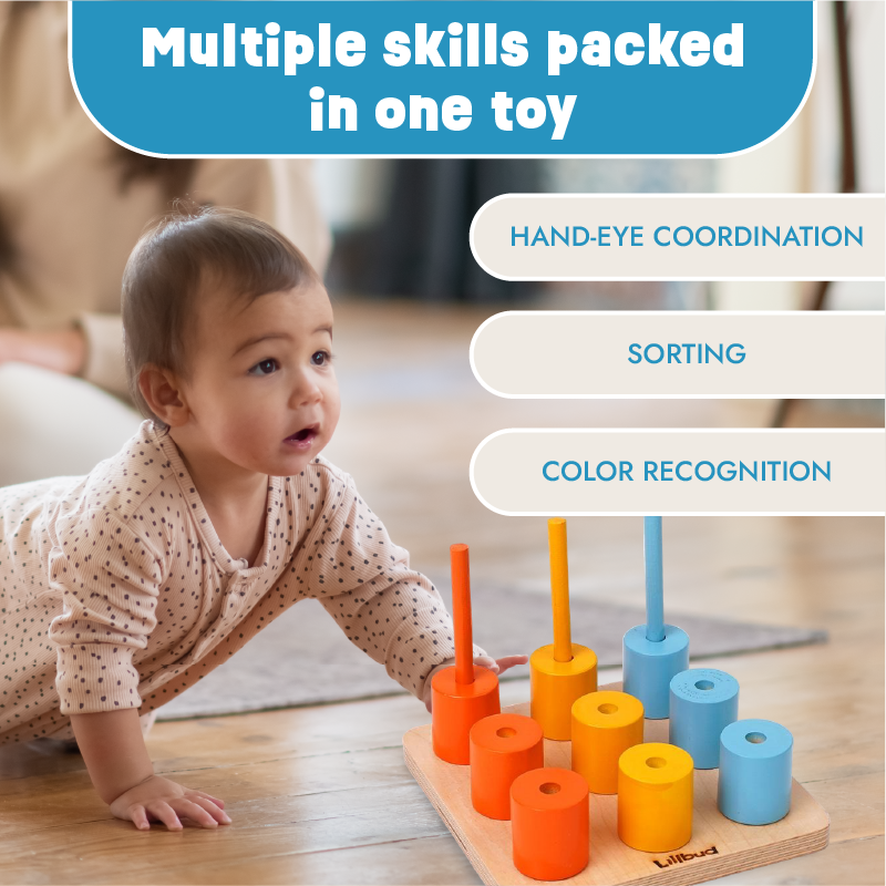 Stack and Sort - Peg Board
