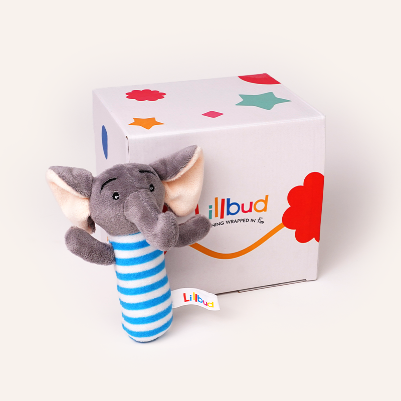 Buy Baby Elephant Squeaky Online - Lillbud 