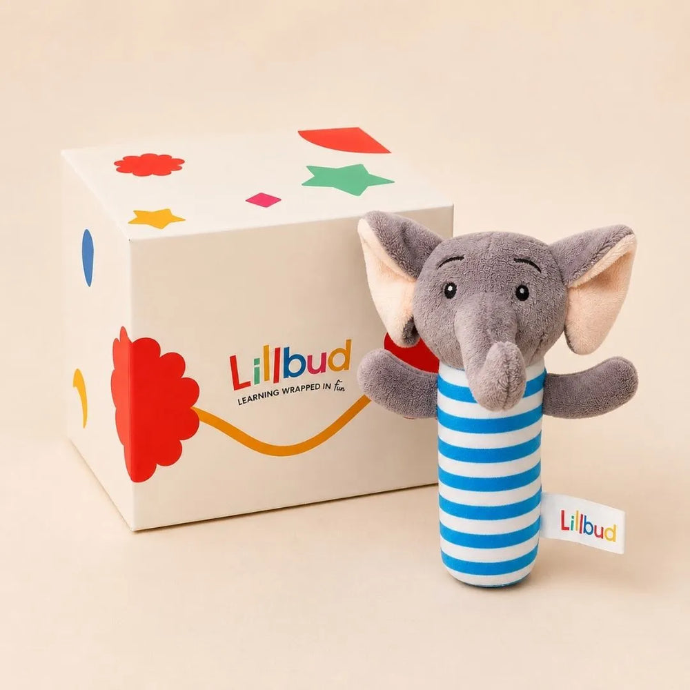Buy Baby Elephant Squeaky Online - Lillbud
