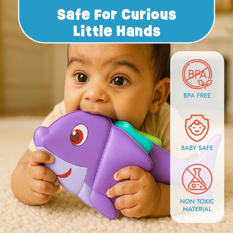 Buy Splash and Read - Dolphin Bath Book Online - Lillbud 