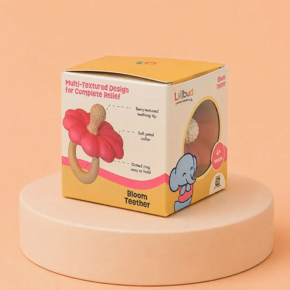 Bloom Teether - Pink