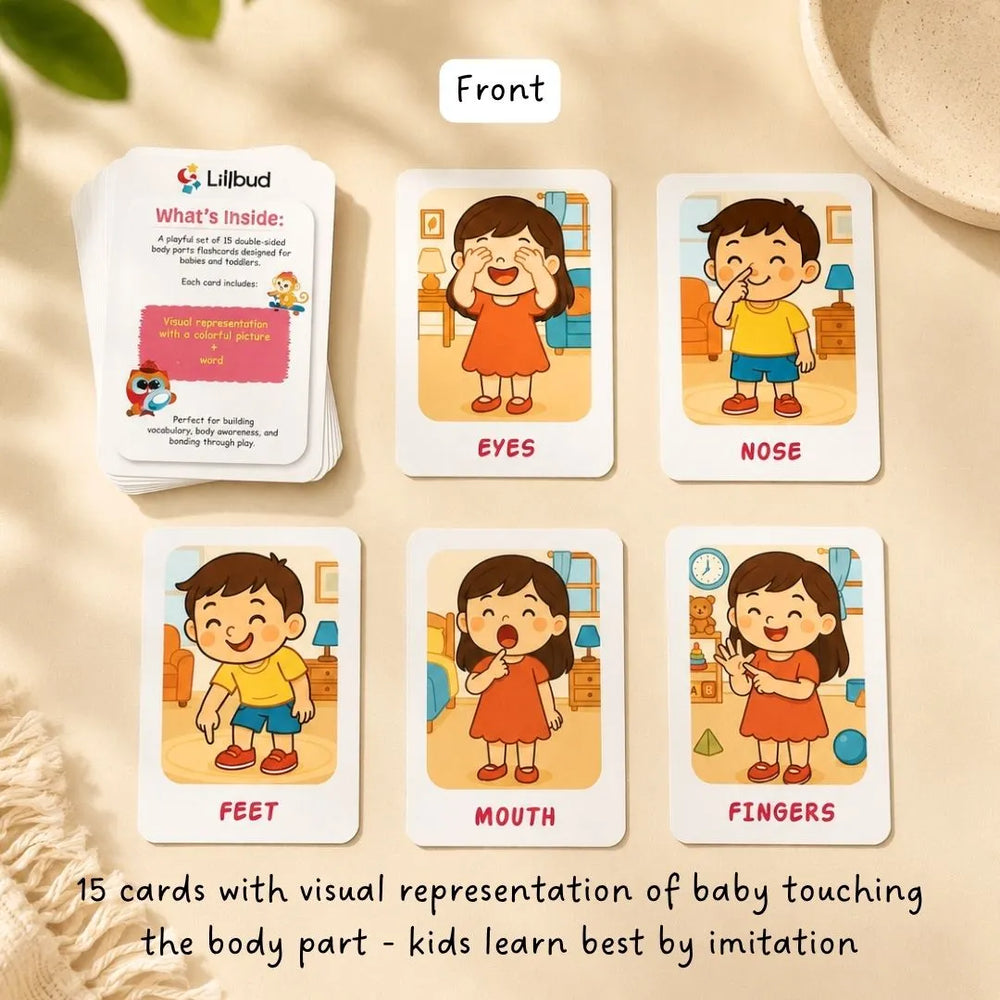 Buy My Body Parts - Flash cards Online - Lillbud 