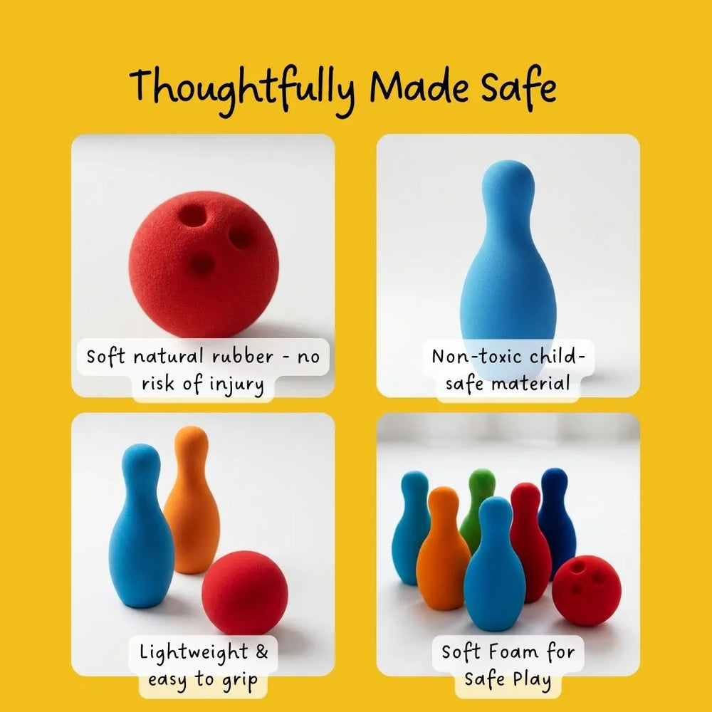Bowling Set (Made from Natural Rubber Foam)