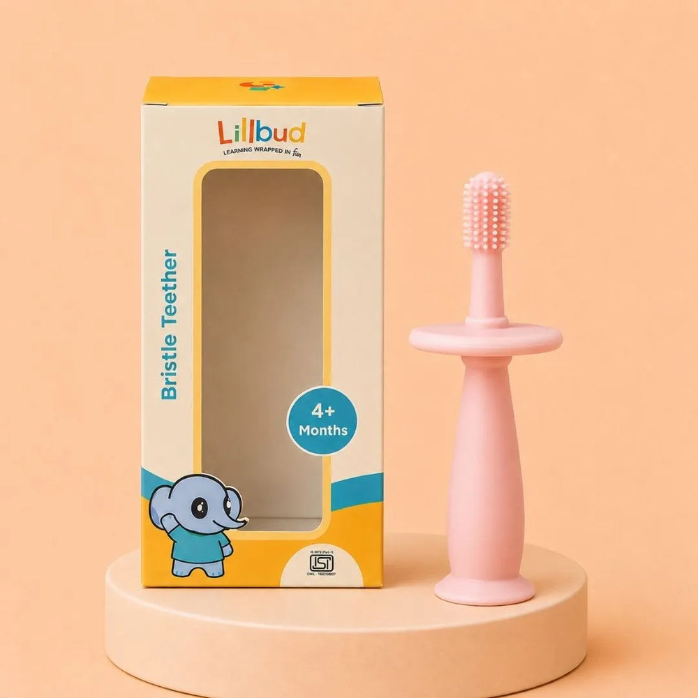 Bristle Teether- Pink