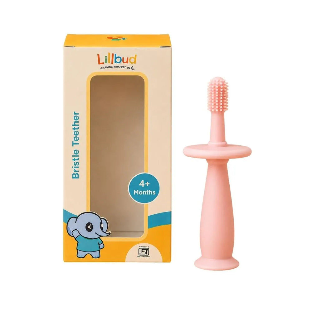 Bristle Teether- Pink