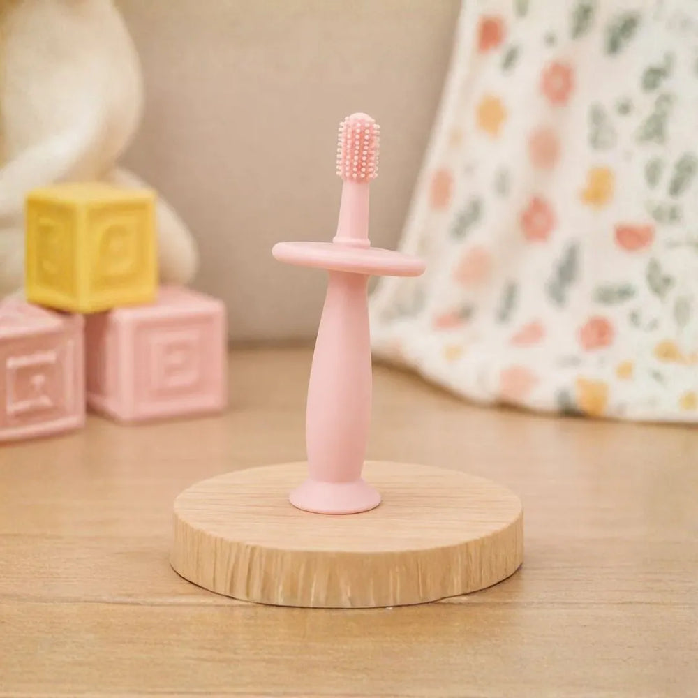 Bristle Teether- Pink