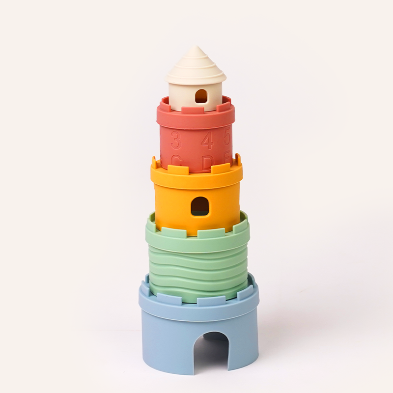Castle Stacker Bath and Beach Play Toy