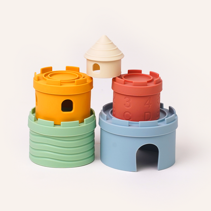 Castle Stacker Bath and Beach Play Toy
