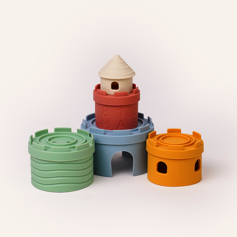 Castle Stacker Bath and Beach Play Toy