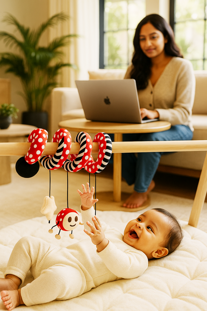 Ladybug Twist - Spiral Hanging Toy