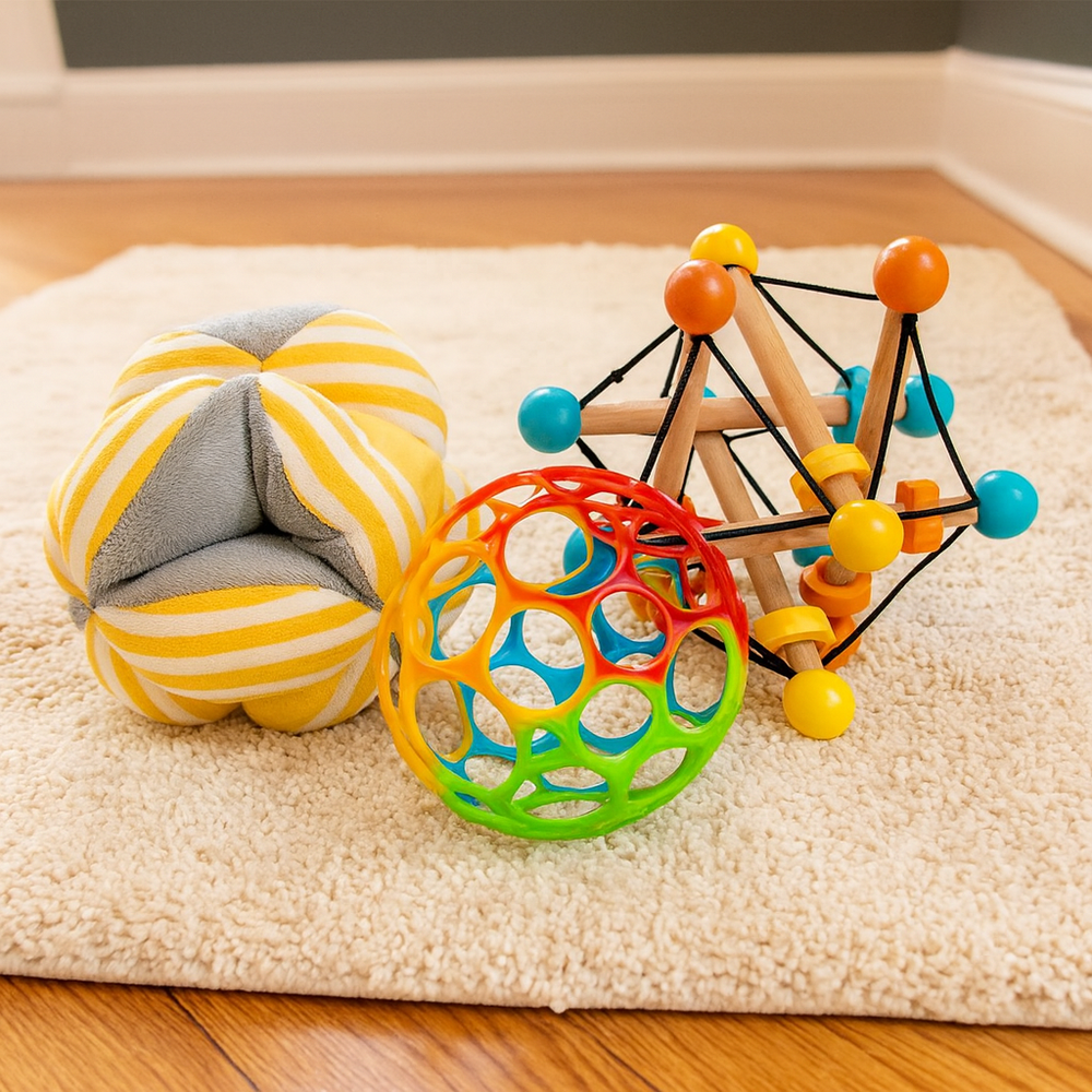 Buy Early Grasping Sensory Set (Set of 3) Online - Lillbud 