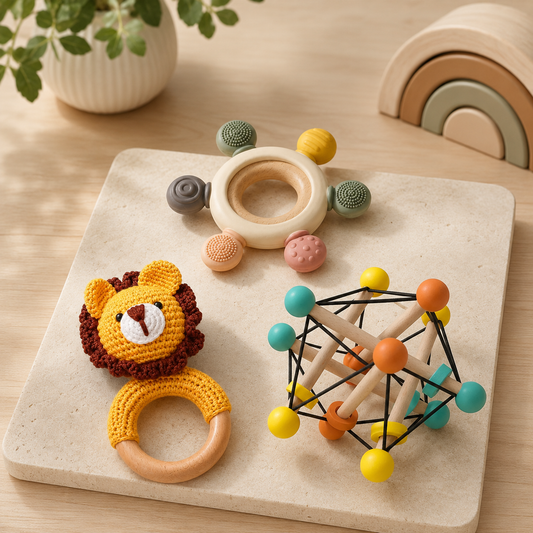 Chew, Grip and Rattle Set
