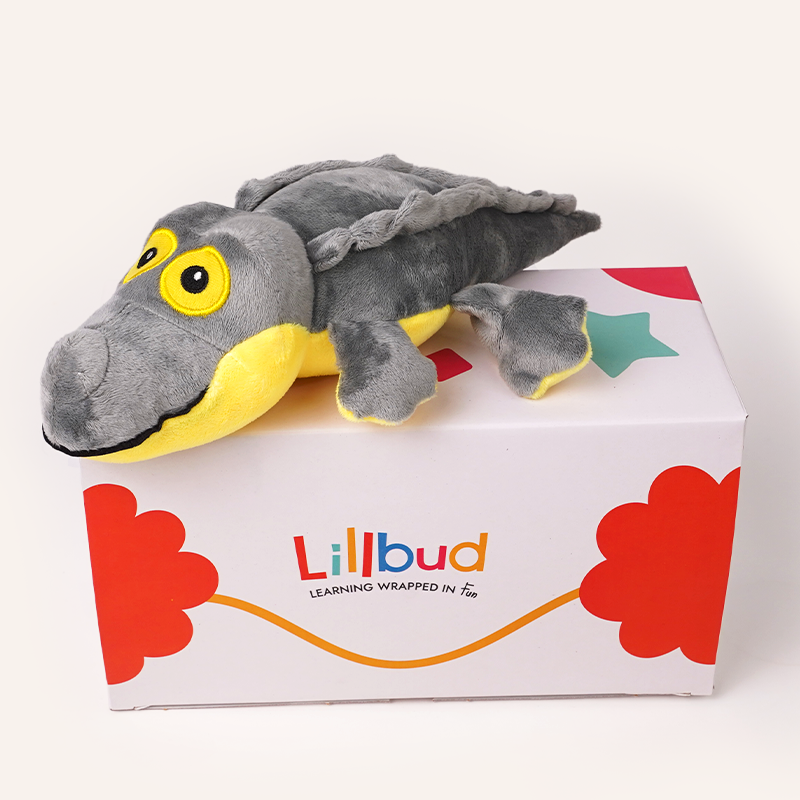Buy Chompy – Alligator Plush Toy Online - Lillbud 