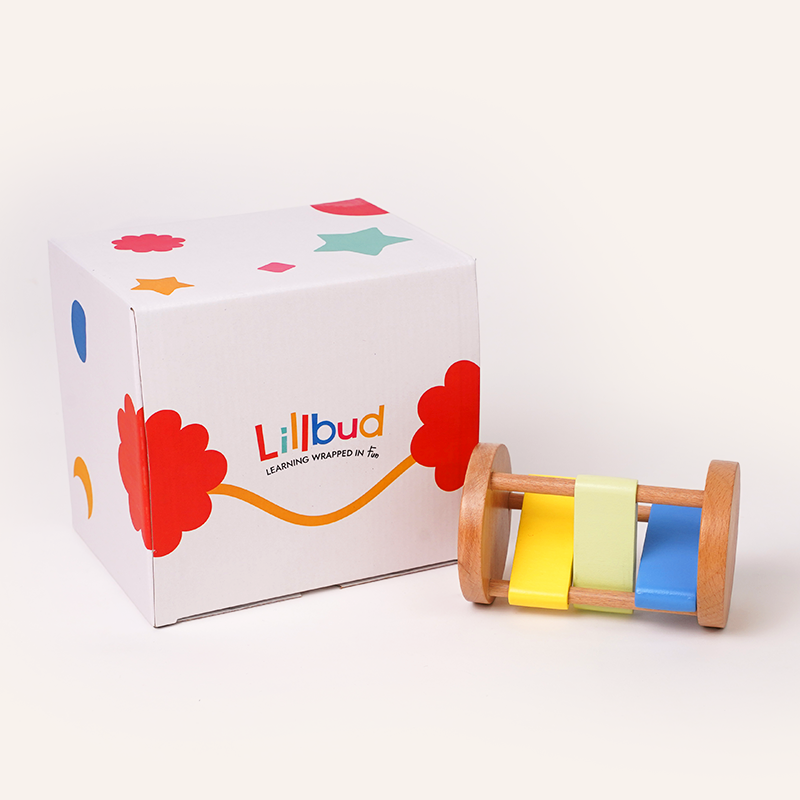Clacker Rattle - Roll on the Floor for gentle rattle sound