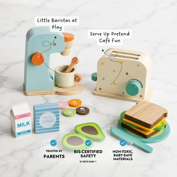 Coffee & Toaster Pretend Play Set
