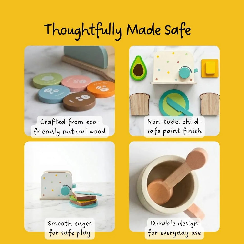 Coffee & Toaster Pretend Play Set
