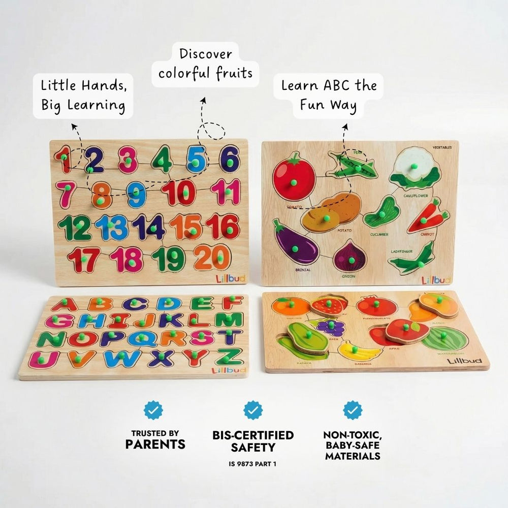 Buy Veggies Puzzle Online - Lillbud