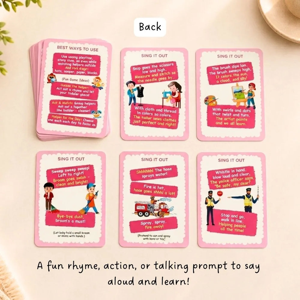 Buy Community Helpers - Flash cards Online - Lillbud 