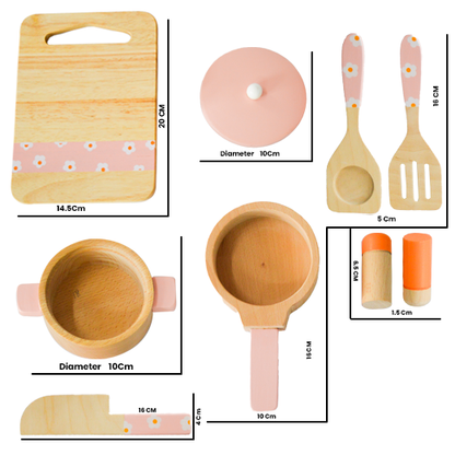 Super Premium Mini Chef Kitchen Pretend Play Set
