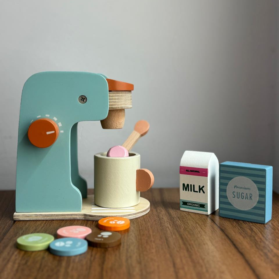 Super Premium Coffee Maker Pretend Play Set