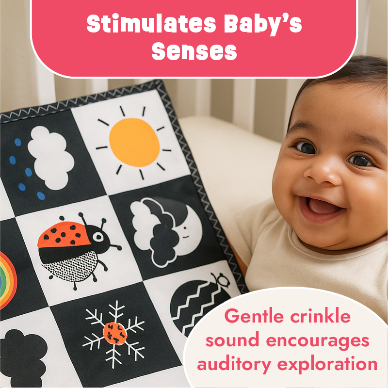 Crinkle Mat - Tummy Time Fun