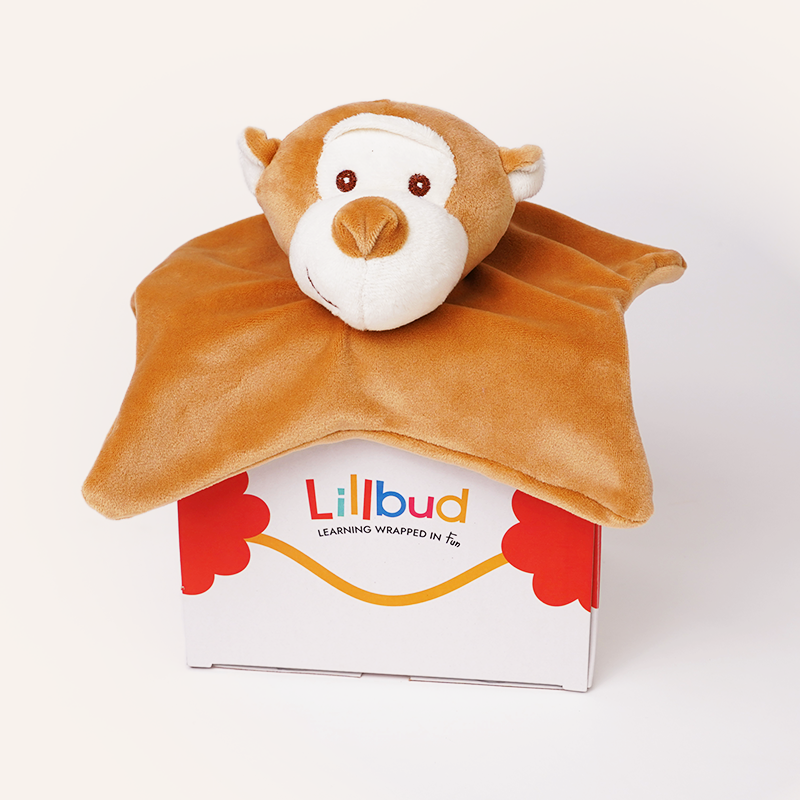 Buy Cuddle Monkey - Soft cuddly friend for little ones Online - Lillbud