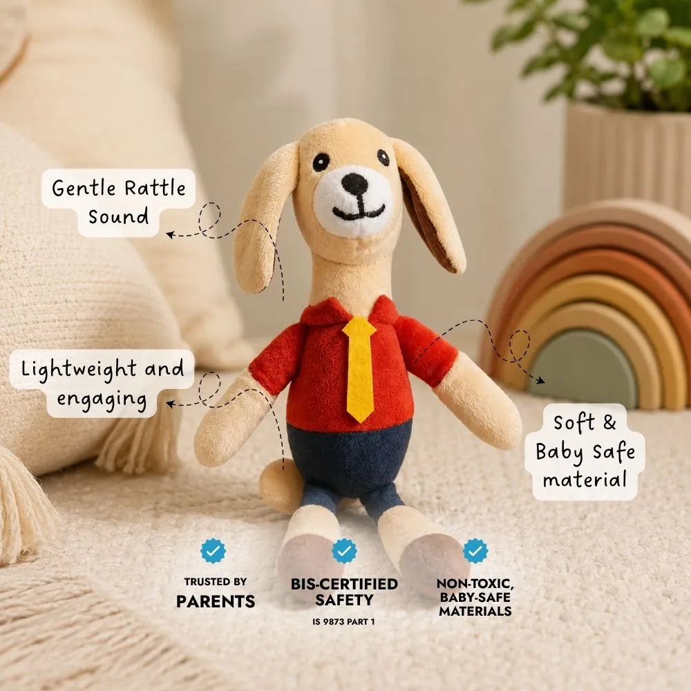 Dog Rattle Pal - Red