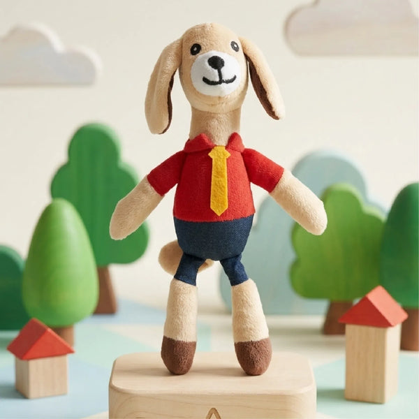 Dog Rattle Pal - Red