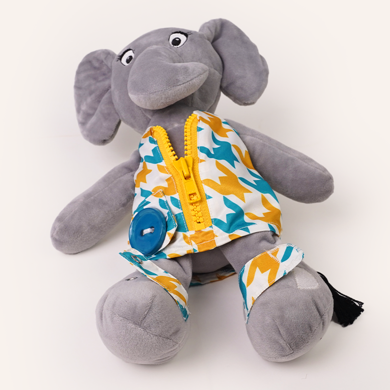 Dressing Skill Teacher Soft Toy