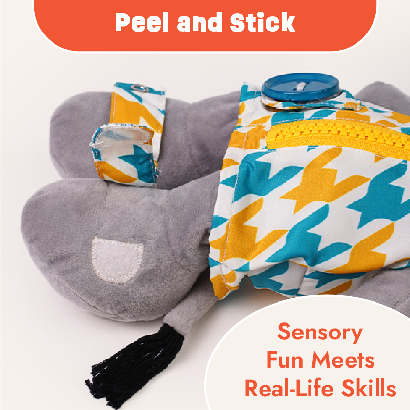 Dressing Skill Teacher Soft Toy