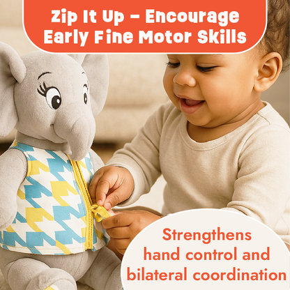 Dressing Skill Teacher Soft Toy