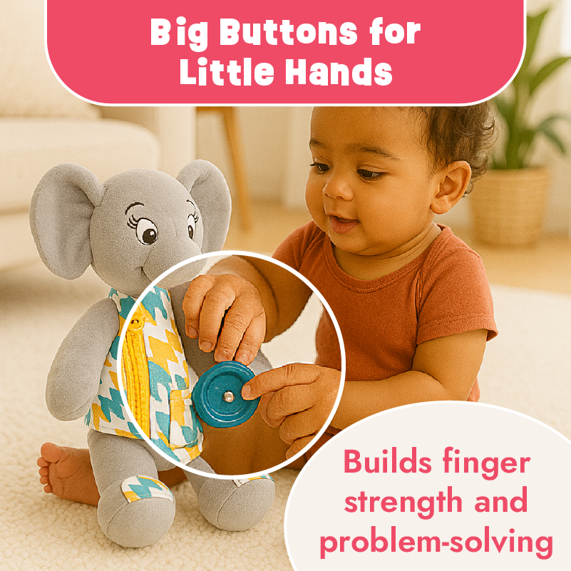 Dressing Skill Teacher Soft Toy