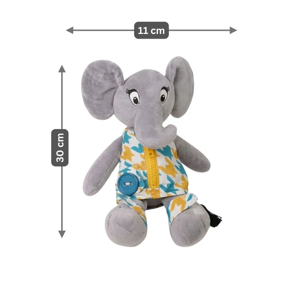 Buy Dressing Skill Teacher Soft Toy - Perfect gift for toddlers Online - Lillbud
