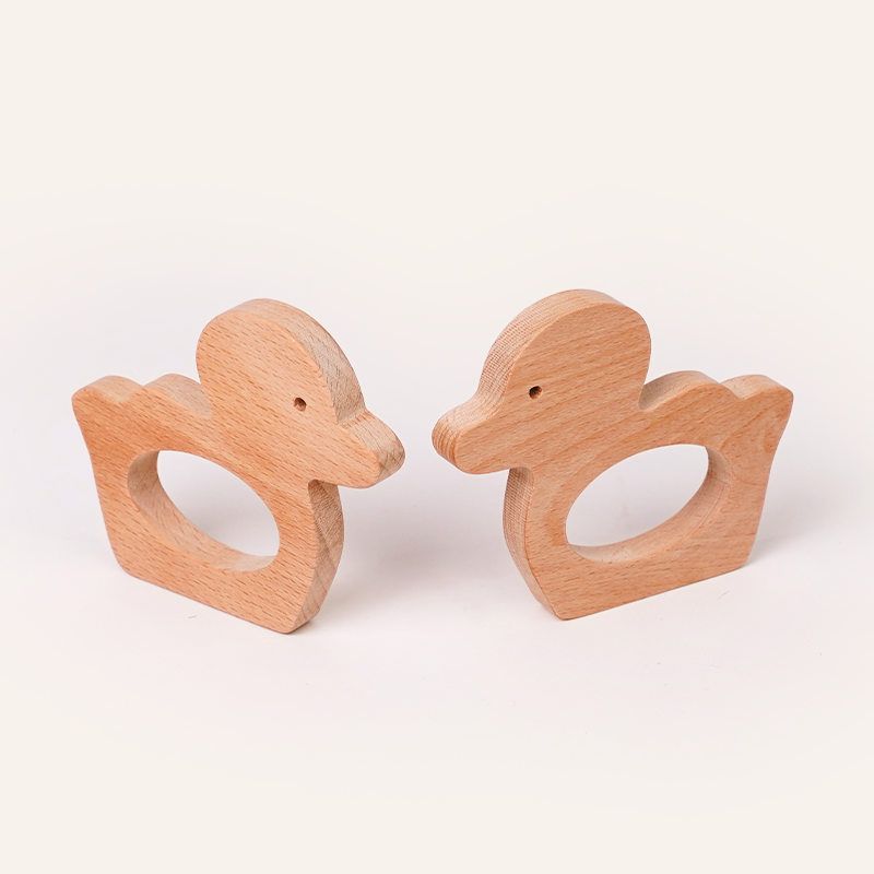 Wooden Duck Teether