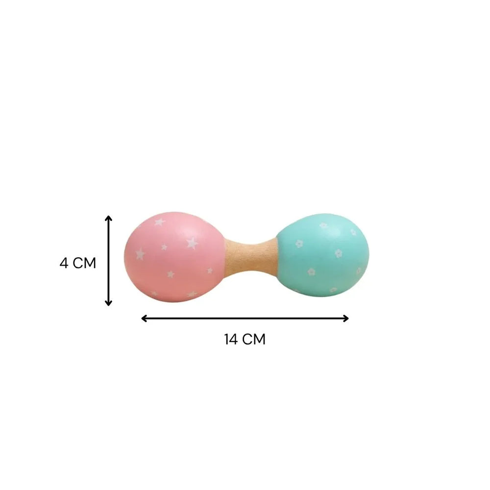 Buy Dumbbell Rattle Online - Lillbud
