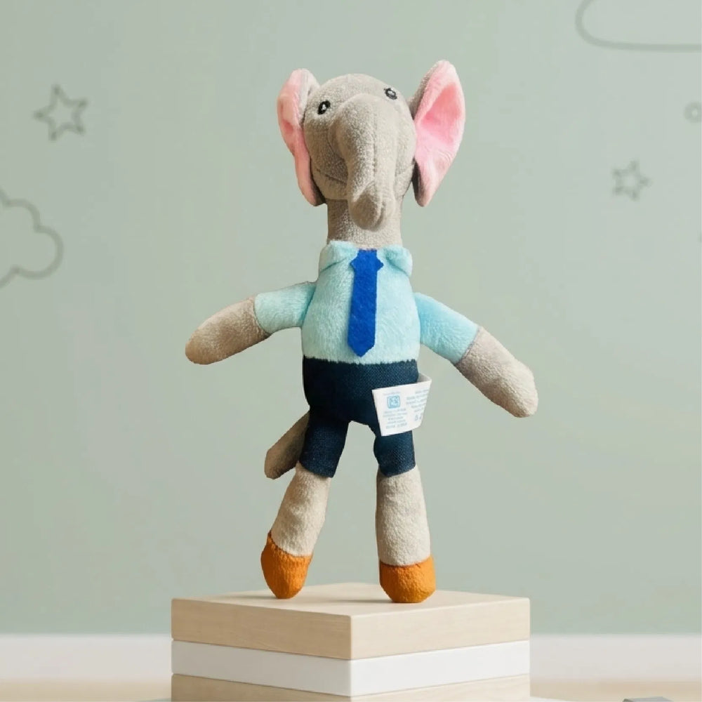 Buy Elephant Rattle Pal - Blue Online - Lillbud 