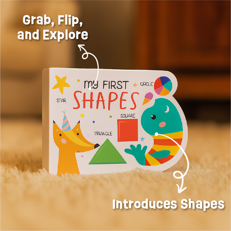 Buy My First Shapes – Board Book Online - Lillbud 