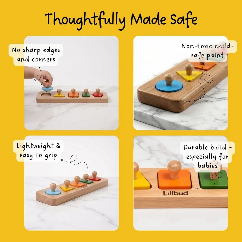 Buy Fit the Shapes Puzzle Online - Lillbud 