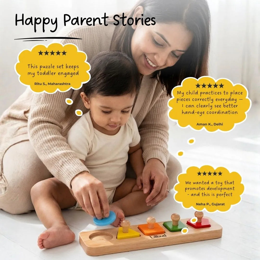Buy Fit the Shapes Puzzle Online - Lillbud 