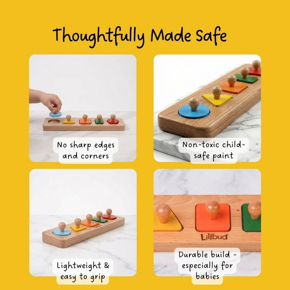 Buy Fit the Shapes Puzzle Online - Lillbud