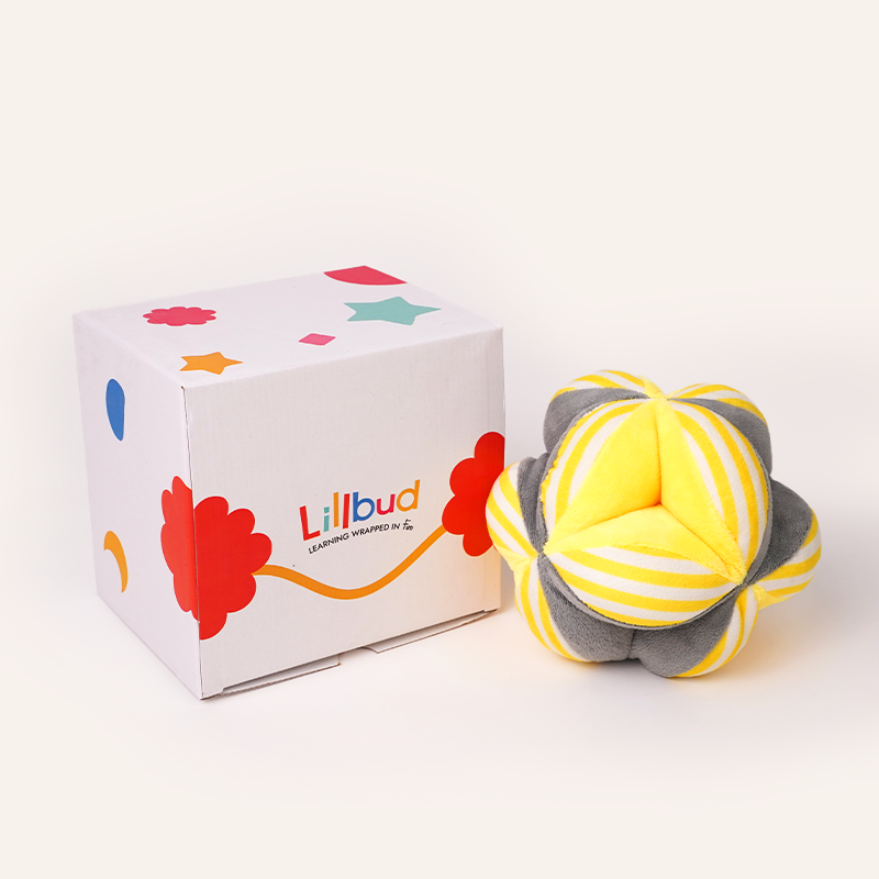 Buy Fuzzy Grab Clutch Ball for Grasping and Fine Motor skills for babies Online - Lillbud 