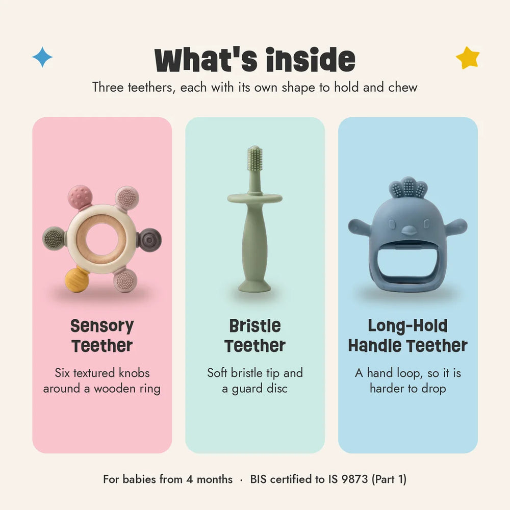 What's inside the Gentle Start Trio