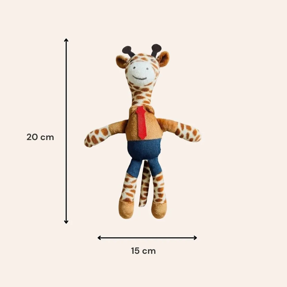 Giraffe Rattle Pal - Brown