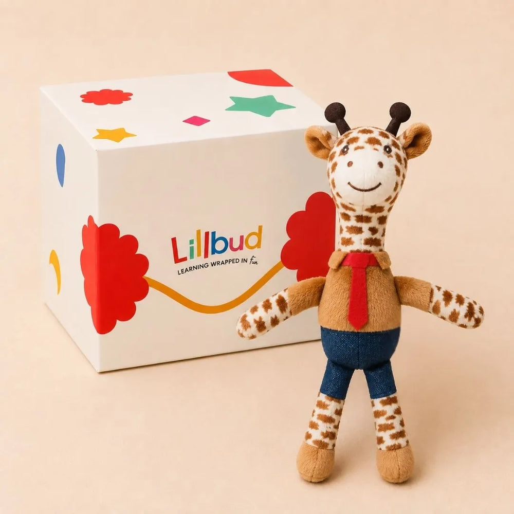 Giraffe Rattle Pal - Brown