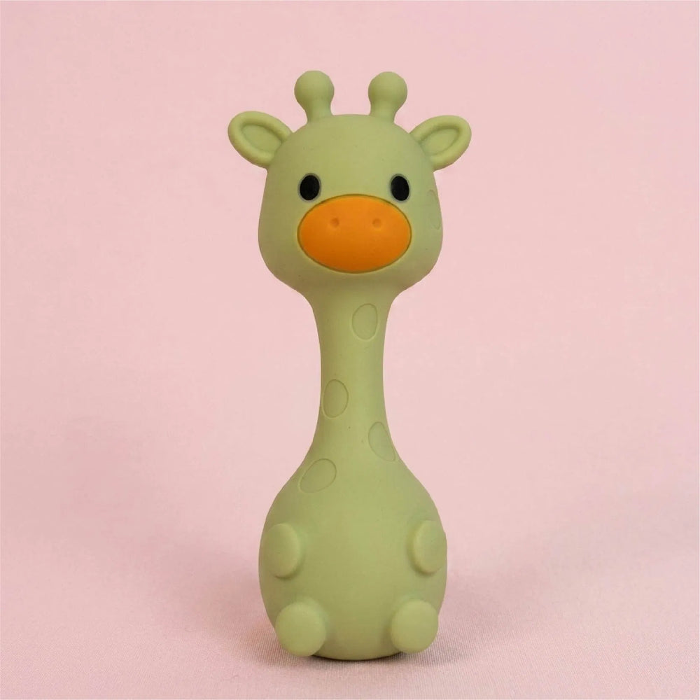 Animal Teething Rattle (Silicone)