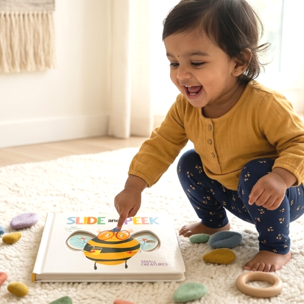Buy SLIDE & PEEK : LITTLE CREATURES Online - Lillbud 
