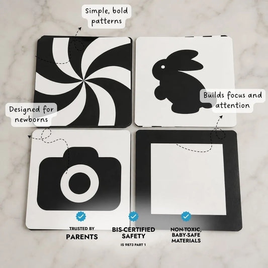 Buy High Contrast flash cards - Set of 20 Online - Lillbud