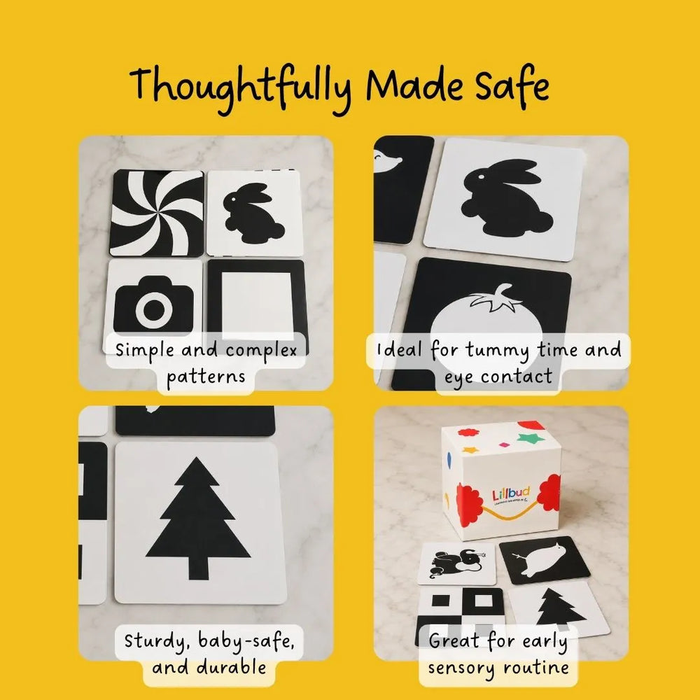 Buy High Contrast flash cards - Set of 20 Online - Lillbud